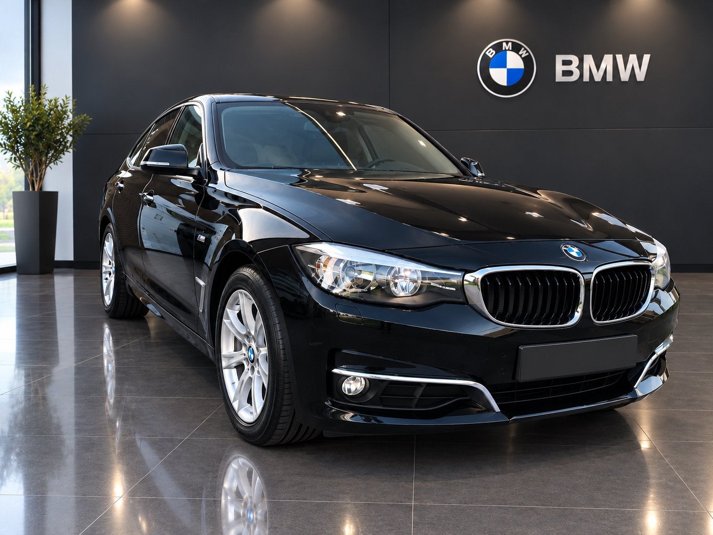 BMW GT ( EURO 6 )kleur zwart, Autos, Bluetooth, Euro 6, Noir, 5 portes
