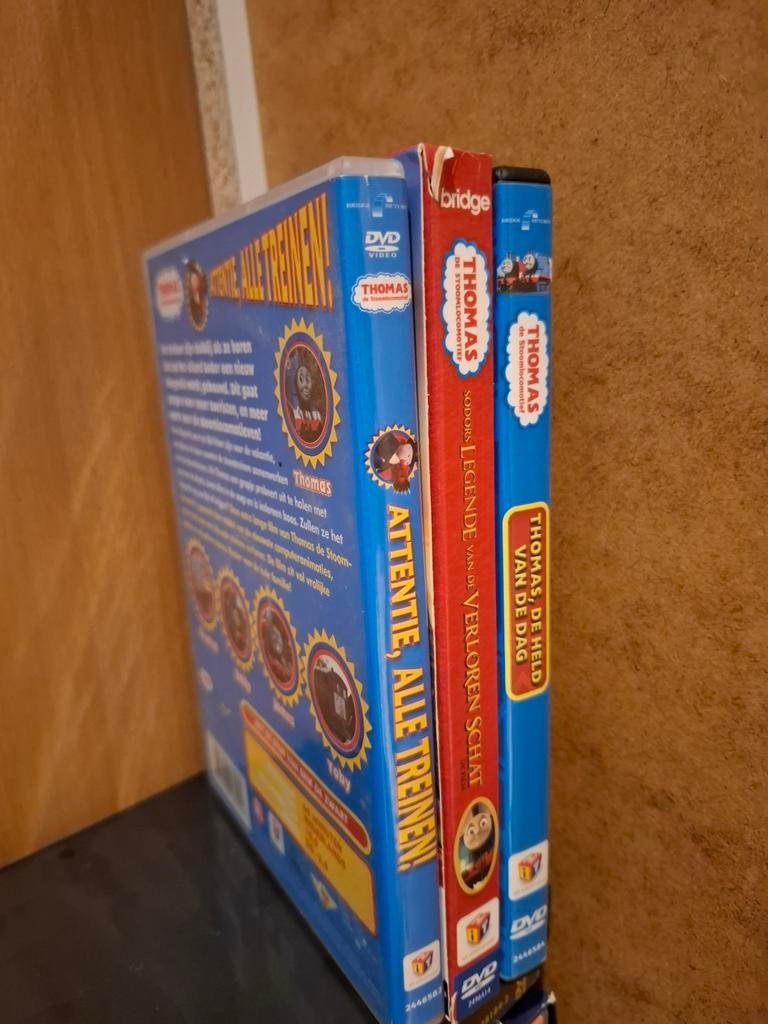 Thomas de trein, 3 dvd's, Cd's en Dvd's, Ophalen of Verzenden