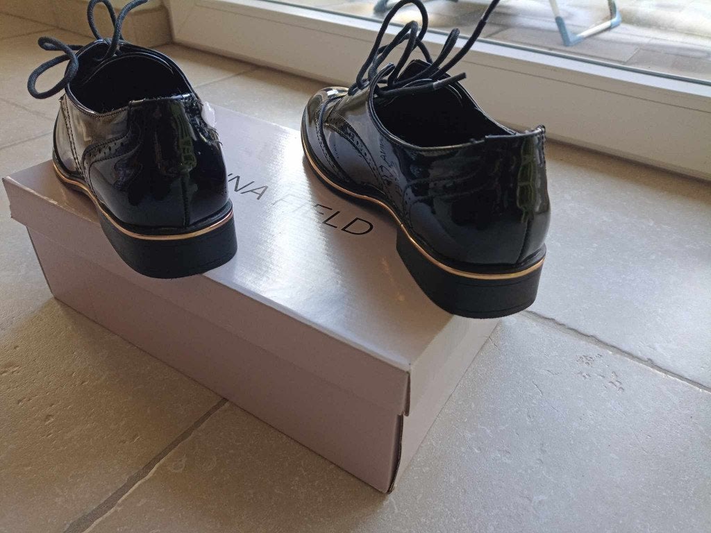 Anna Field Veterschoenen Black maat 40, Ophalen