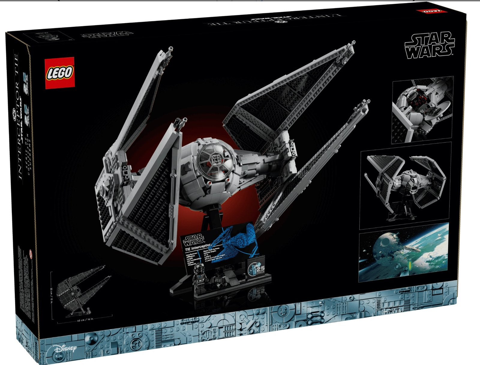 Star Wars Tie interceptor, Ophalen, Zo goed als nieuw, Lego, Star Wars