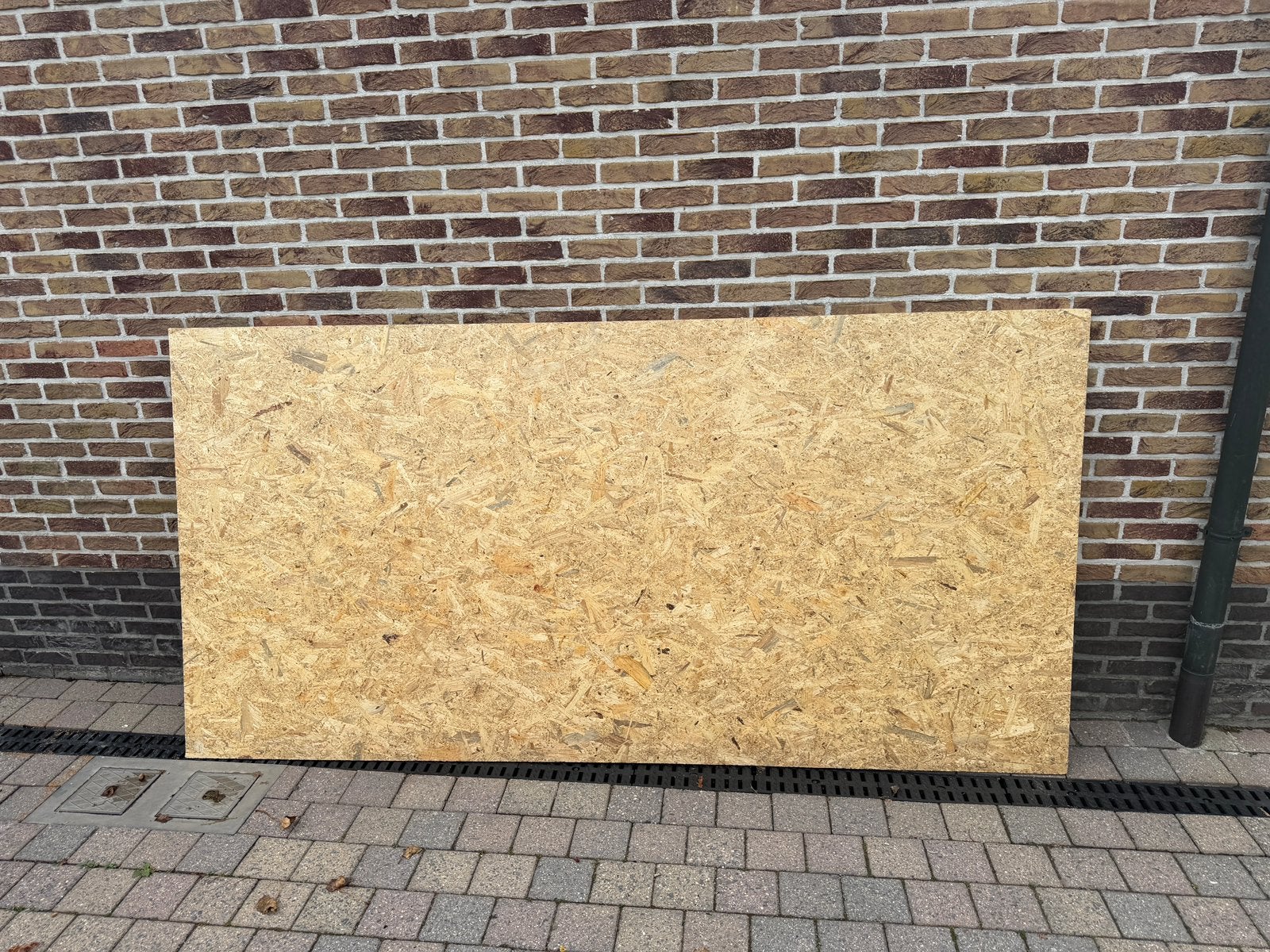 OSB T3 9mm rechte boorden 2,5m x 1,25m #4, Bricolage & Construction, Enlèvement, Neuf, Bois, Moins de 20 mm