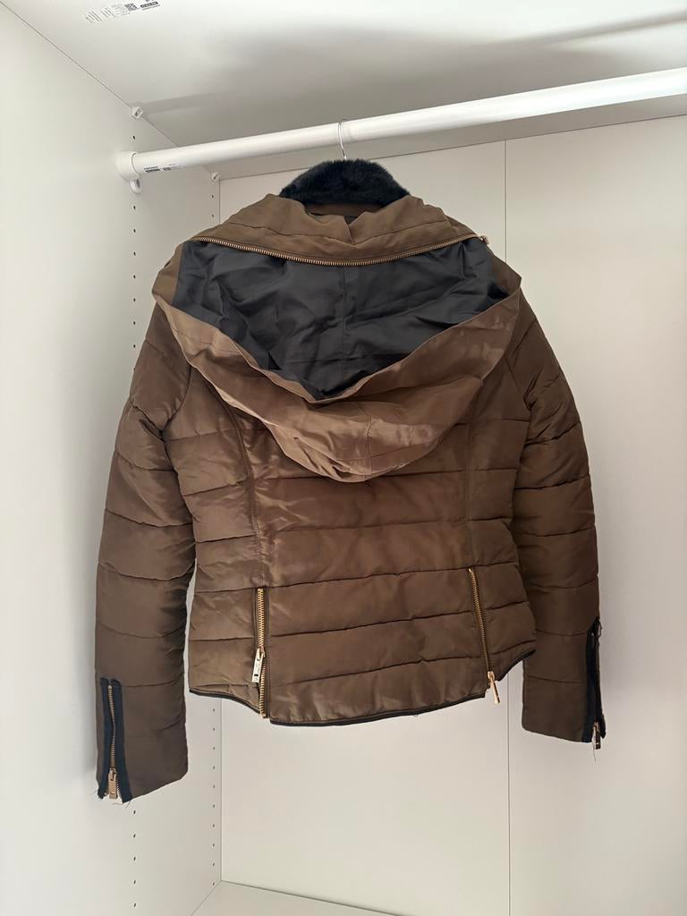 Jas Zara, Kleding | Dames, Ophalen, Zo goed als nieuw, Bruin