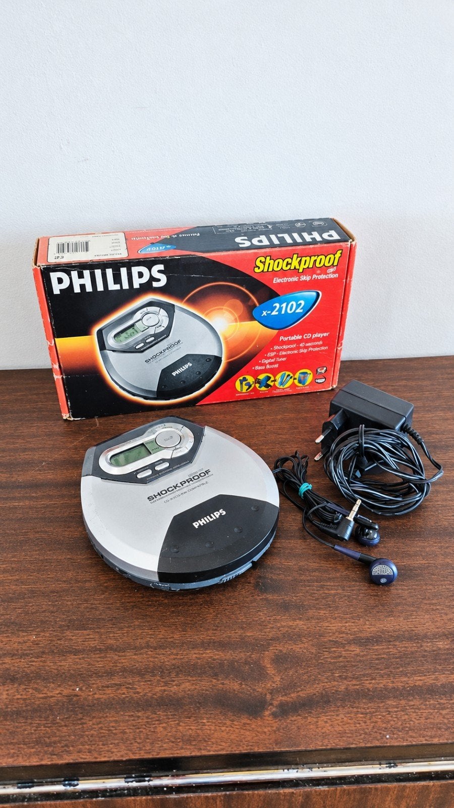 Baladeur CD Philips AX2101 Walkman / Discman Vintage, Audio, Tv en Foto, Ophalen of Verzenden, Discman