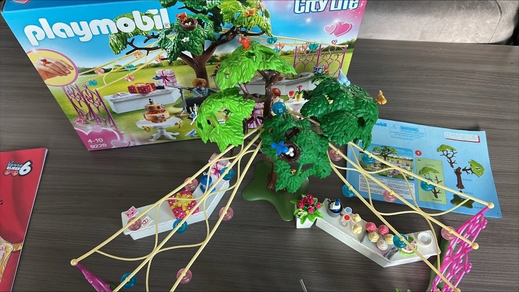 trouwfeest playmobil 9228, Ophalen of Verzenden, Zo goed als nieuw, Complete set, Overige typen