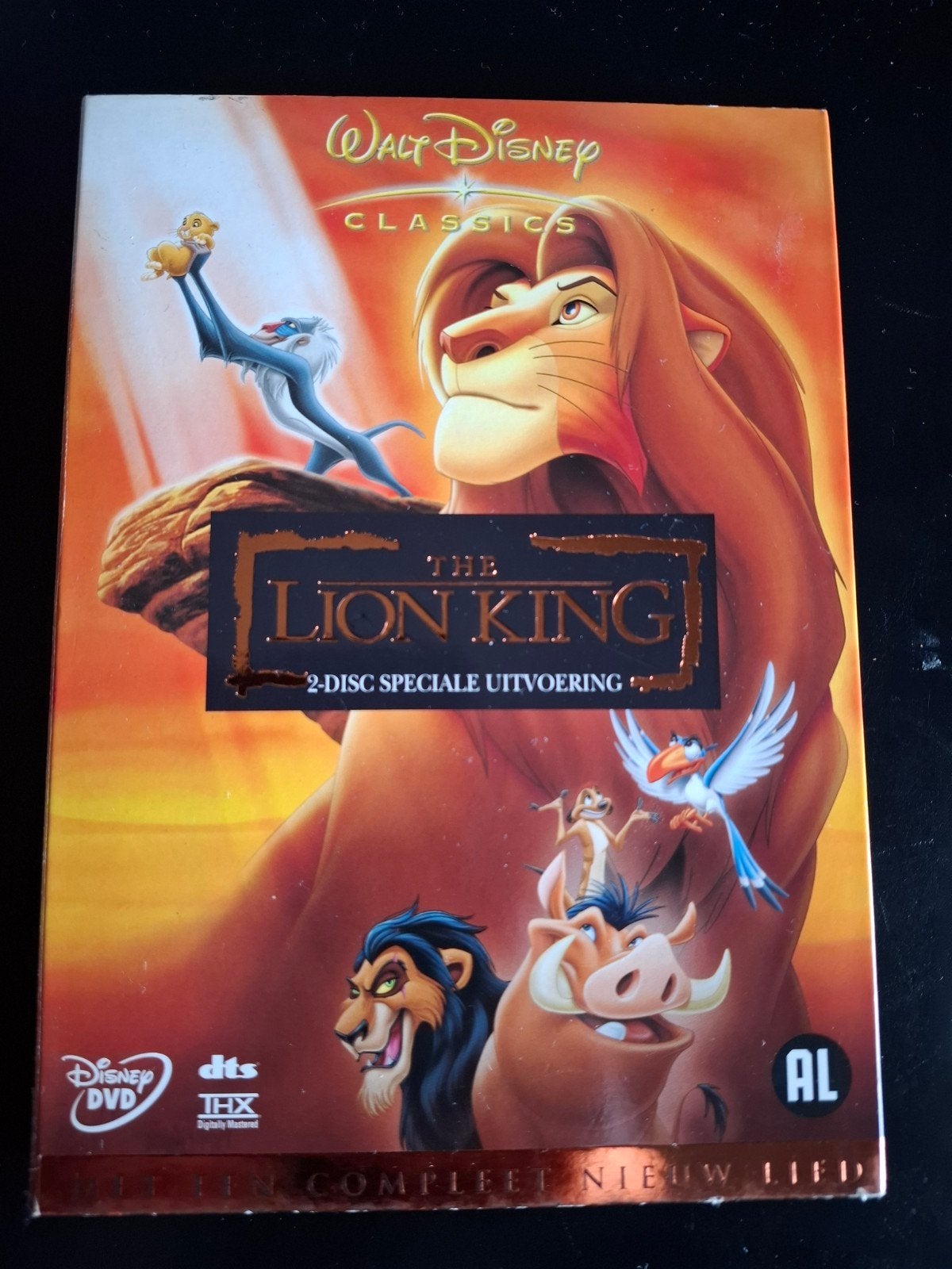 The Lion King, Cd's en Dvd's, Ophalen