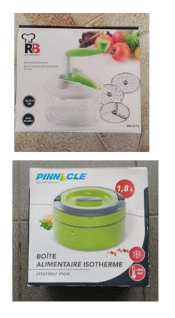 NIEUW keukenrasp en isotherme foodkeeper 1,8l, Maison & Meubles, Enlèvement ou Envoi