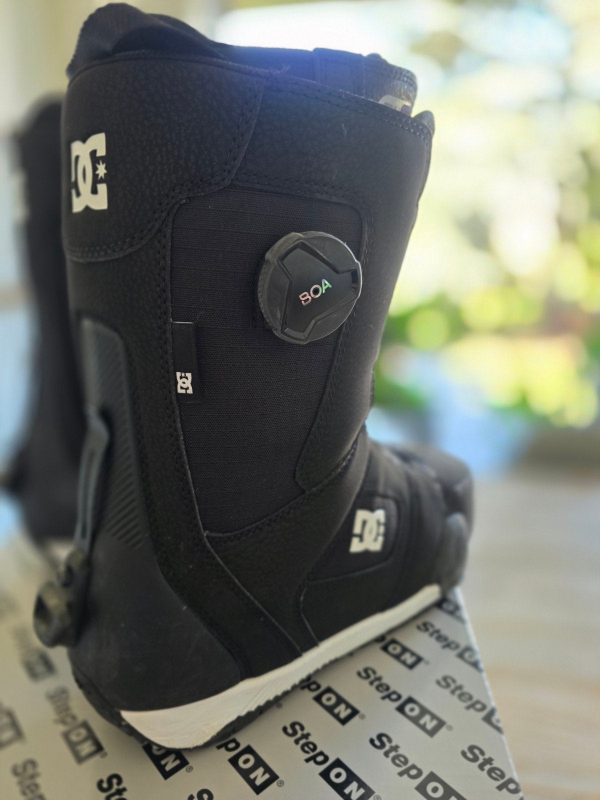 DC step on boots maat 42 (9.0), Sports & Fitness, Enlèvement ou Envoi, Comme neuf, Chaussures