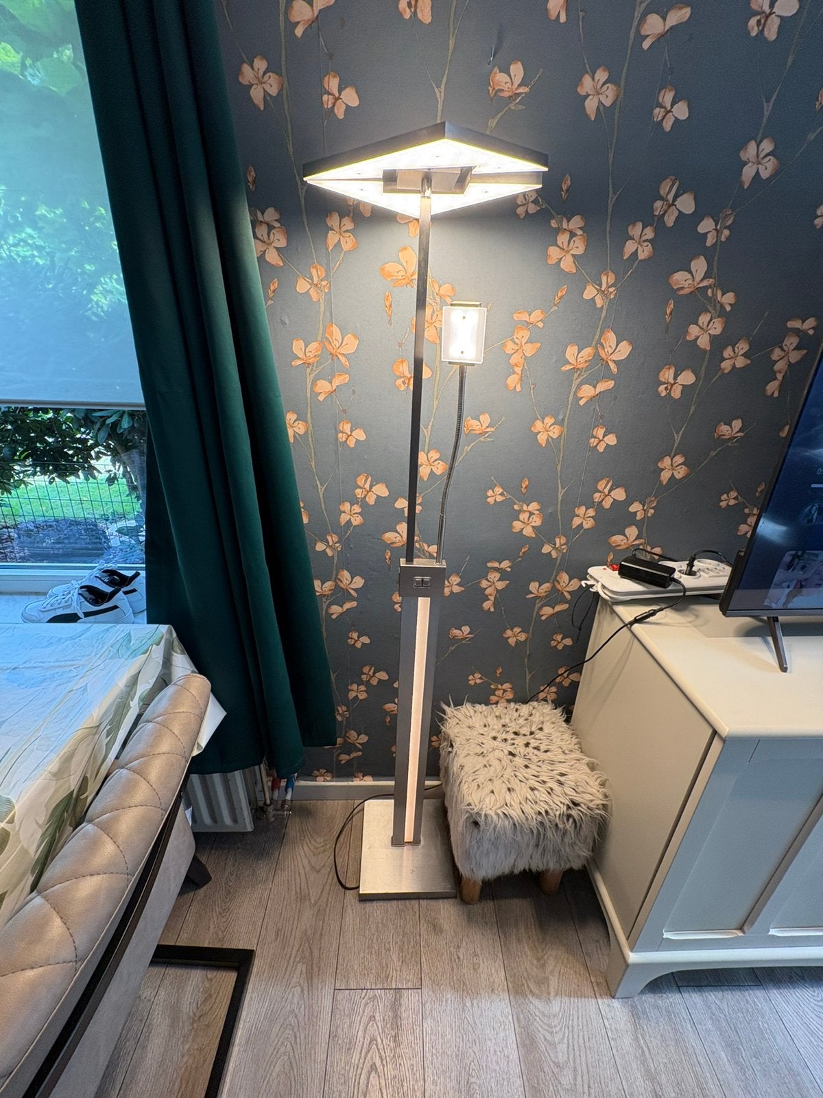 Staande lamp, Huis en Inrichting, Ophalen, Gebruikt