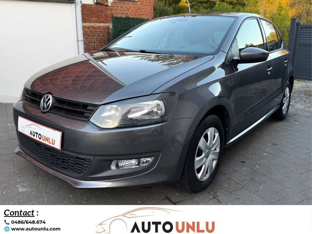 VOLKSWAGEN POLO // FAIBLE KM A SAISIR // EURO 5 //, Auto's, Voorwielaandrijving, Euro 5, Stof, 1198 cc