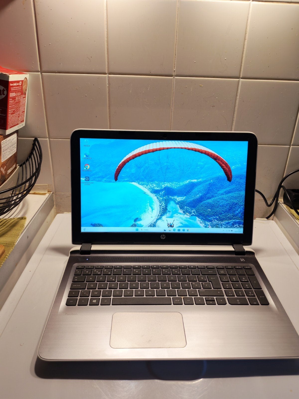 Ordinateur portable HP Pavilion 17 soigné et fonctionnel. co, Hp, Enlèvement ou Envoi, 8 GB, 240 GB SATA SSD