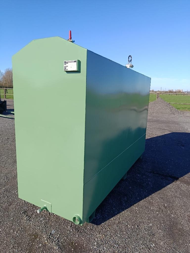 Dubbelwandige mazouttank, Ophalen, Gebruikt