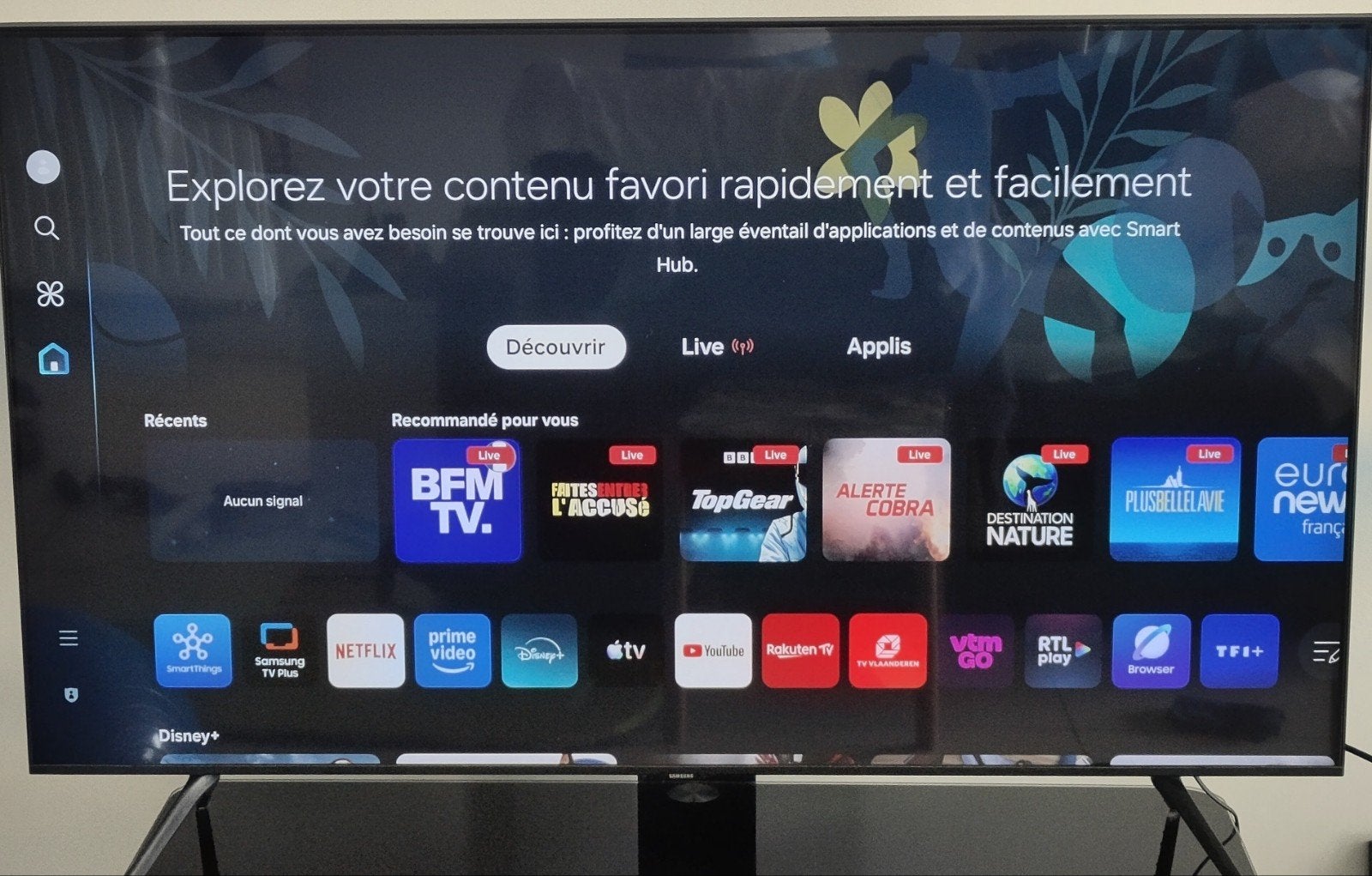 Samsung 55" 4K UHD smart-tv (UE55CU7150), Audio, Tv en Foto, Televisies, Ophalen, LED, 50 Hz, Zo goed als nieuw