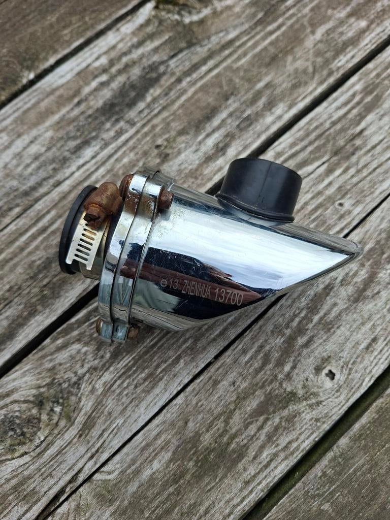 Filtre à air chromé Dax, Enlèvement ou Envoi, Utilisé, Carburateur, Jinchend Dax Replica