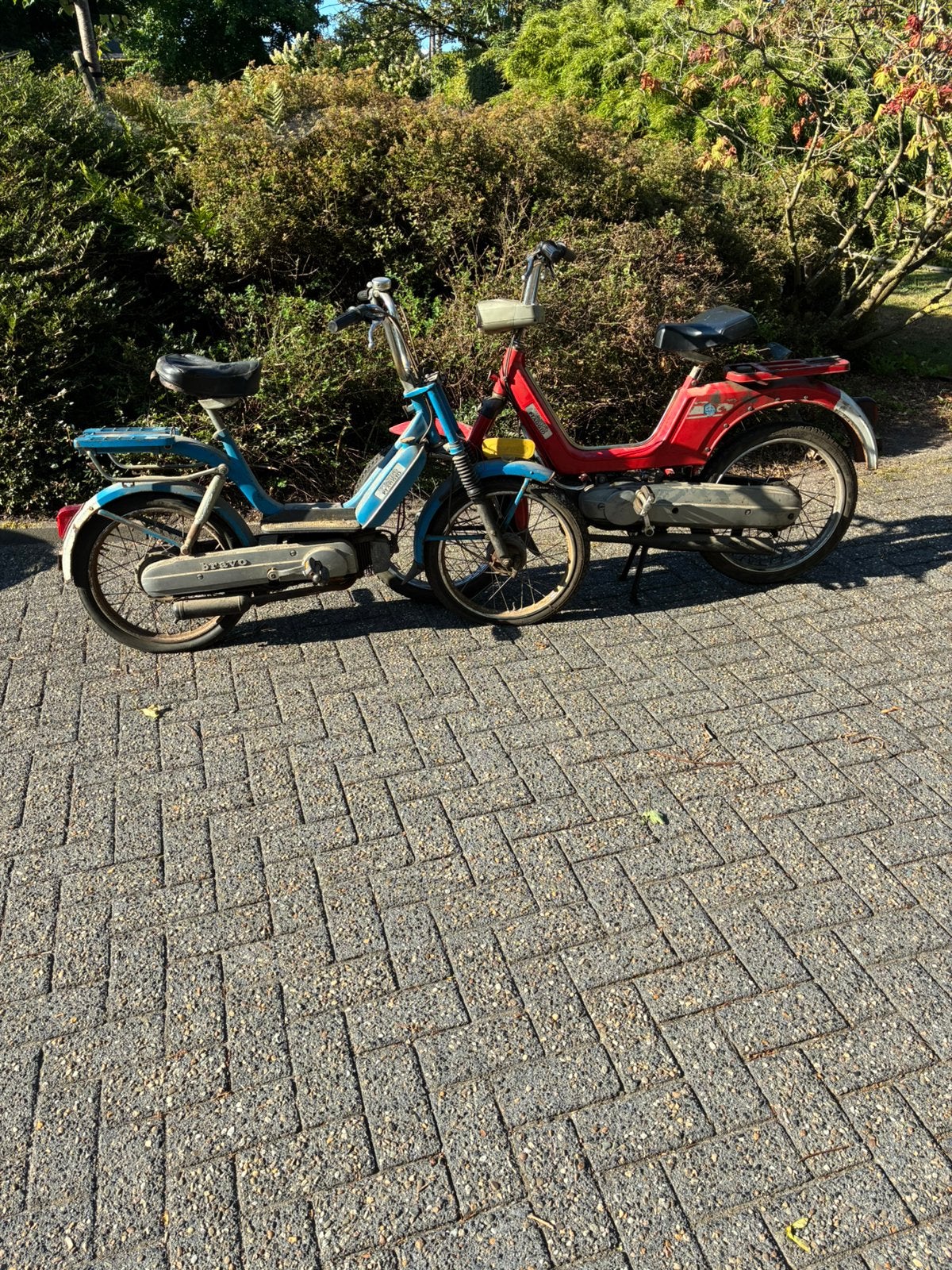 Piaggo/vespa brommers, Fietsen en Brommers, Ophalen