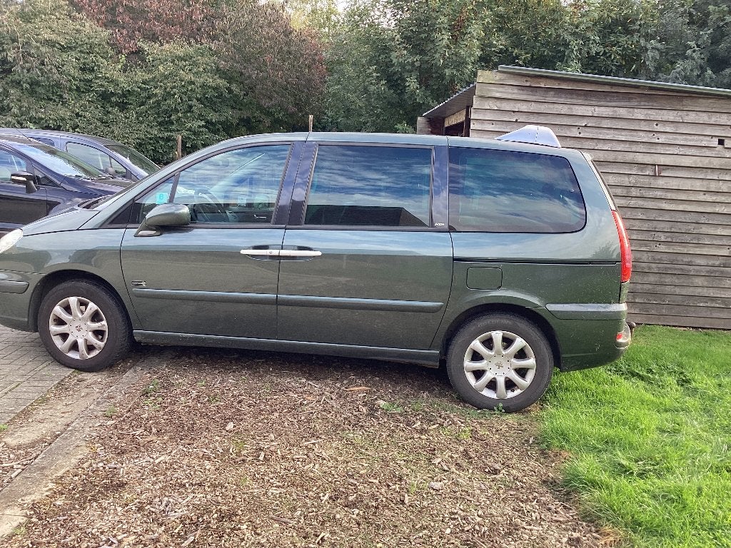 Peugeot 807 HDI, Auto's, Voorwielaandrijving, Monovolume, Beige, 4 cilinders