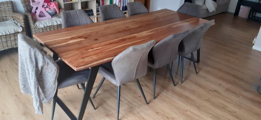 Table à manger, Bois, Comme neuf, Enlèvement, 50 à 100 cm