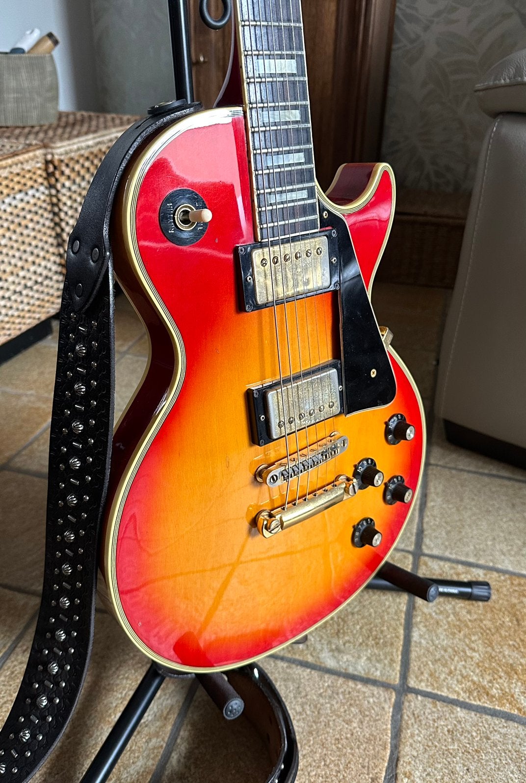 Greco EG800 les paul custom 1976, Muziek en Instrumenten, Snaarinstrumenten | Gitaren | Elektrisch, Ophalen of Verzenden, Zo goed als nieuw