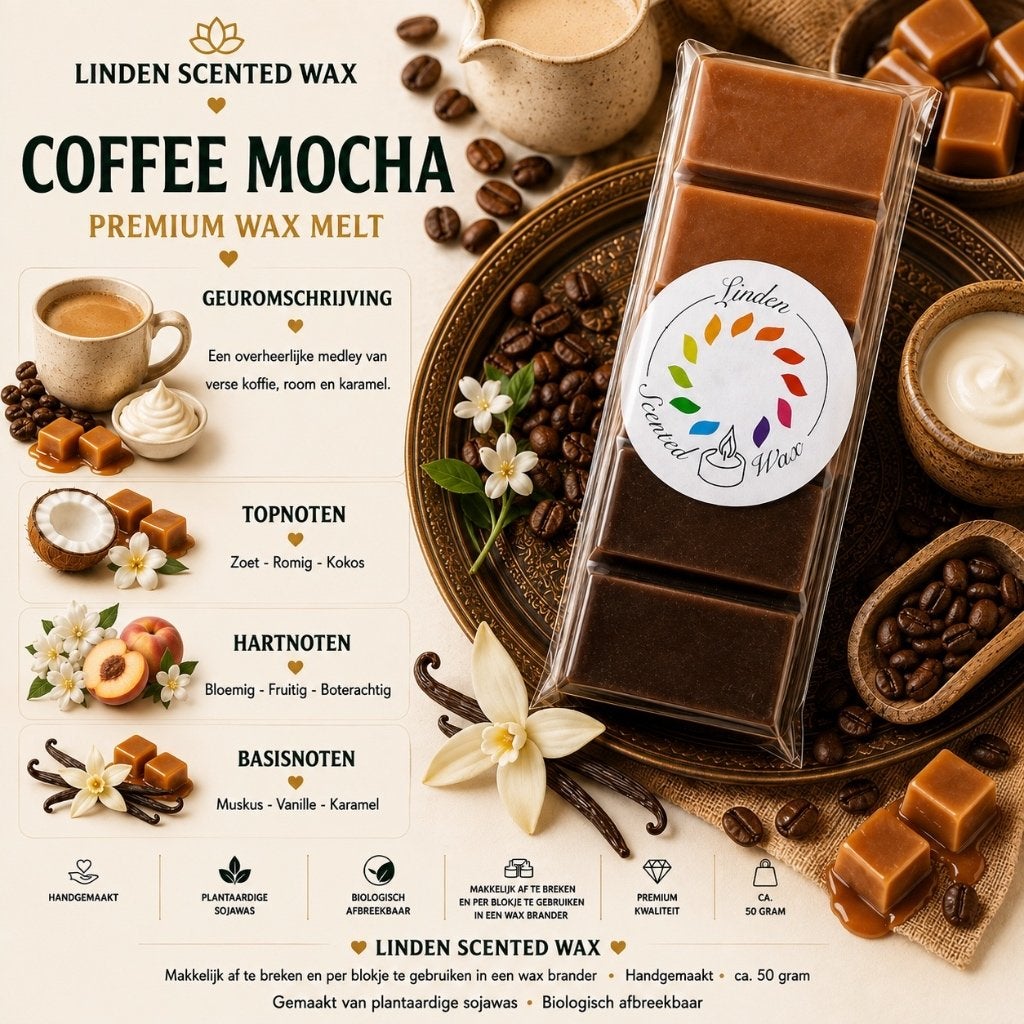 Cire fondante parfumée Waxmelts COFFEE MOCHA/COFFEE MOCCA, Enlèvement ou Envoi, Neuf, Cire, Bougie