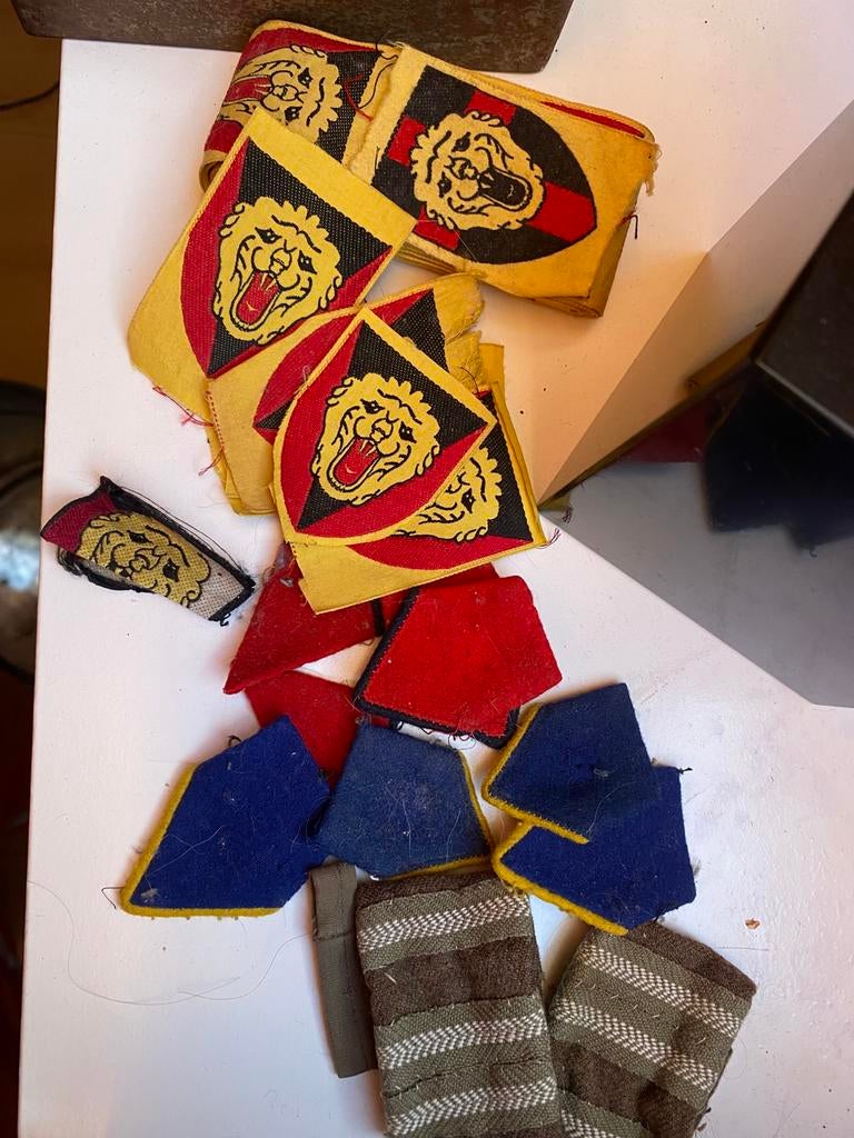 Rouleau d Insigne militaire belge Piron, Verzamelen, Ophalen of Verzenden