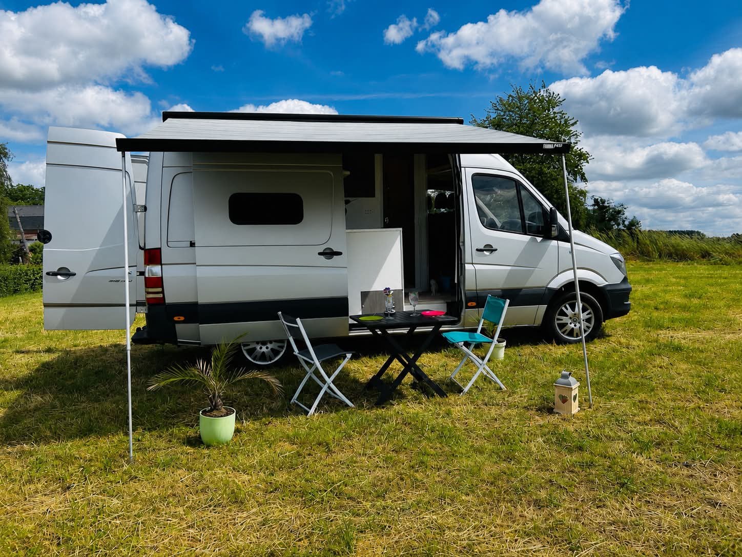 Fourgon aménagé sprinter, Caravanes & Camping, Camping-cars, Douche, Particulier, Mercedes, Électrique