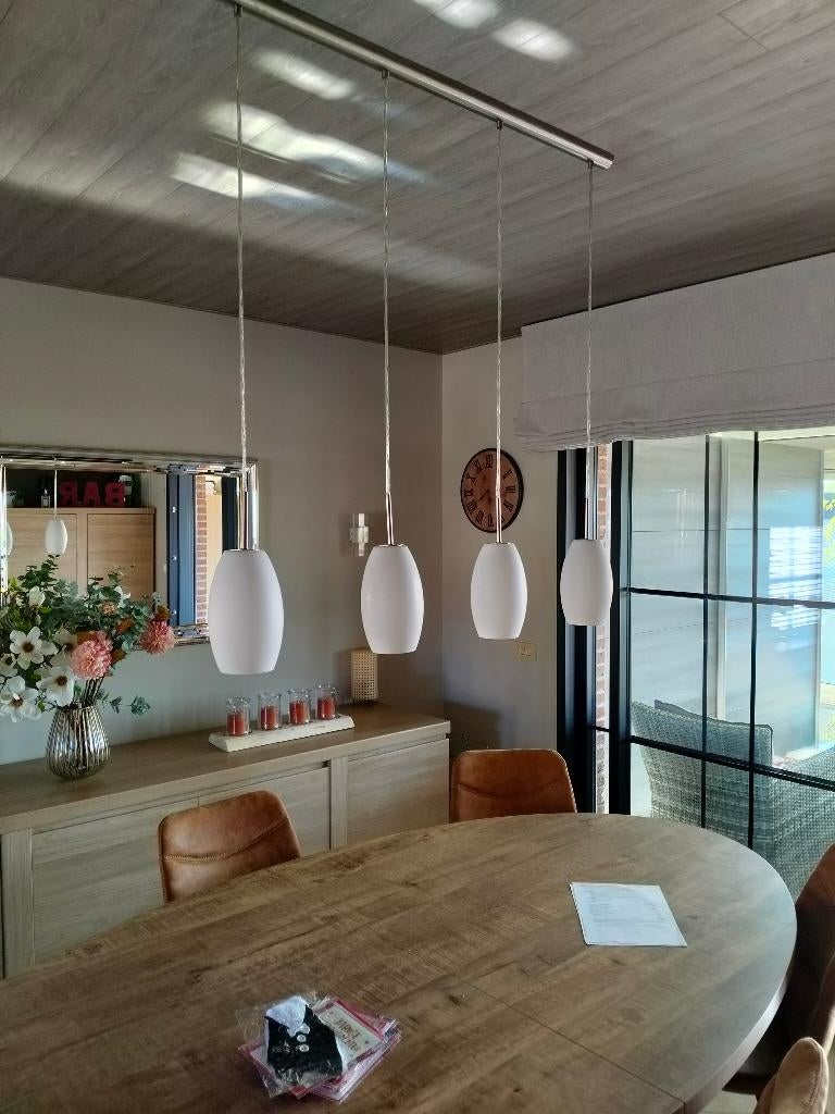 luster, Huis en Inrichting, Lampen | Kroonluchters, Ophalen, Zo goed als nieuw