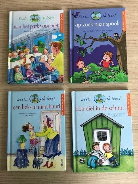 leesboekjes AVI 1, AVI 2 en AVI 3, Enlèvement, Utilisé, Pieter van Oudheusden