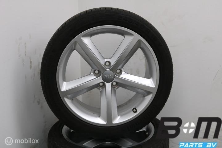 ORIGINEEL! 18 inch velgen Audi A4 8K! 8K0601025Q, Auto-onderdelen, Banden en Velgen, 18 inch, Banden en Velgen, Personenwagen
