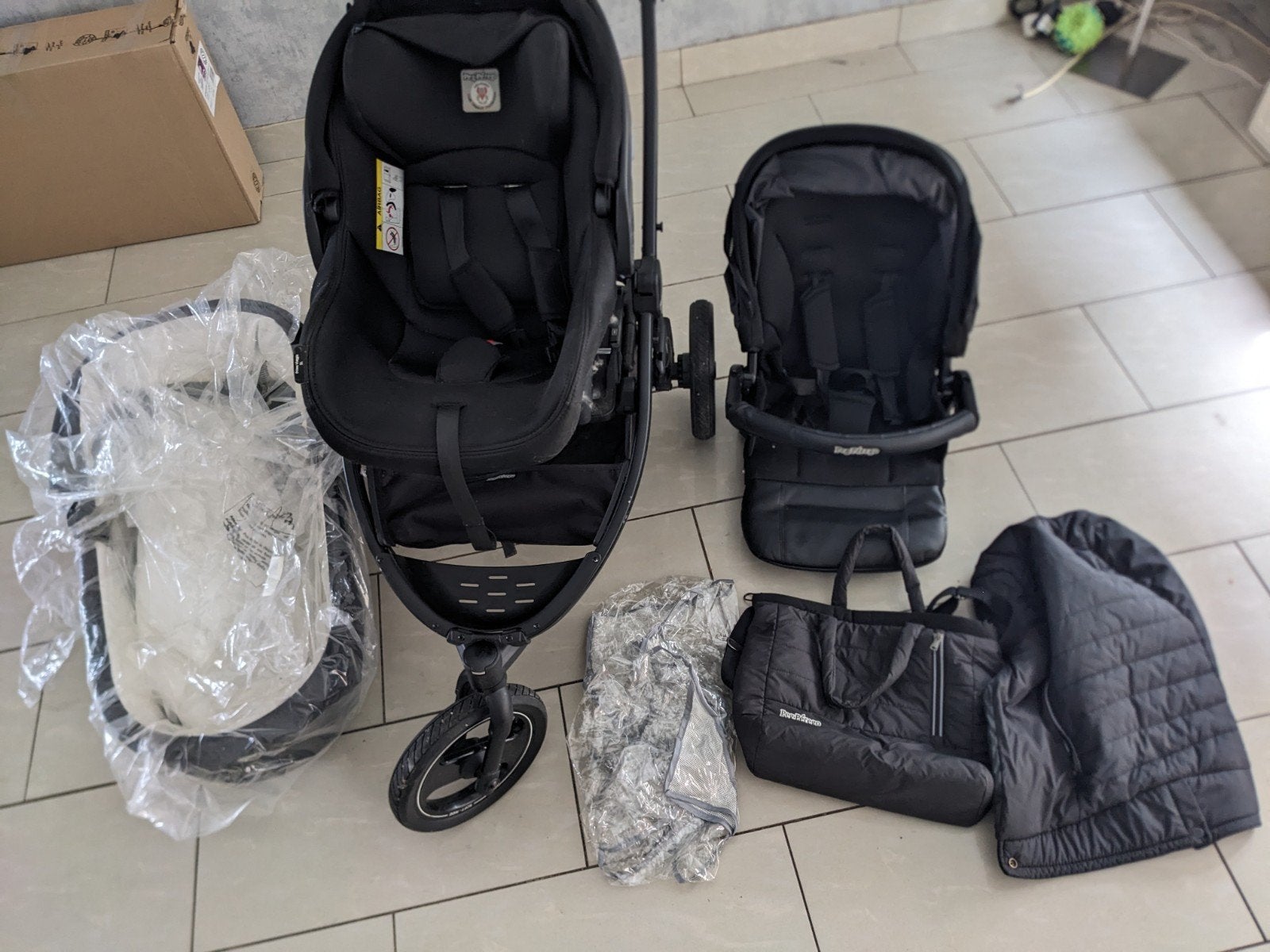 Peg Perego primo viaggio sl. Trio, Enlèvement