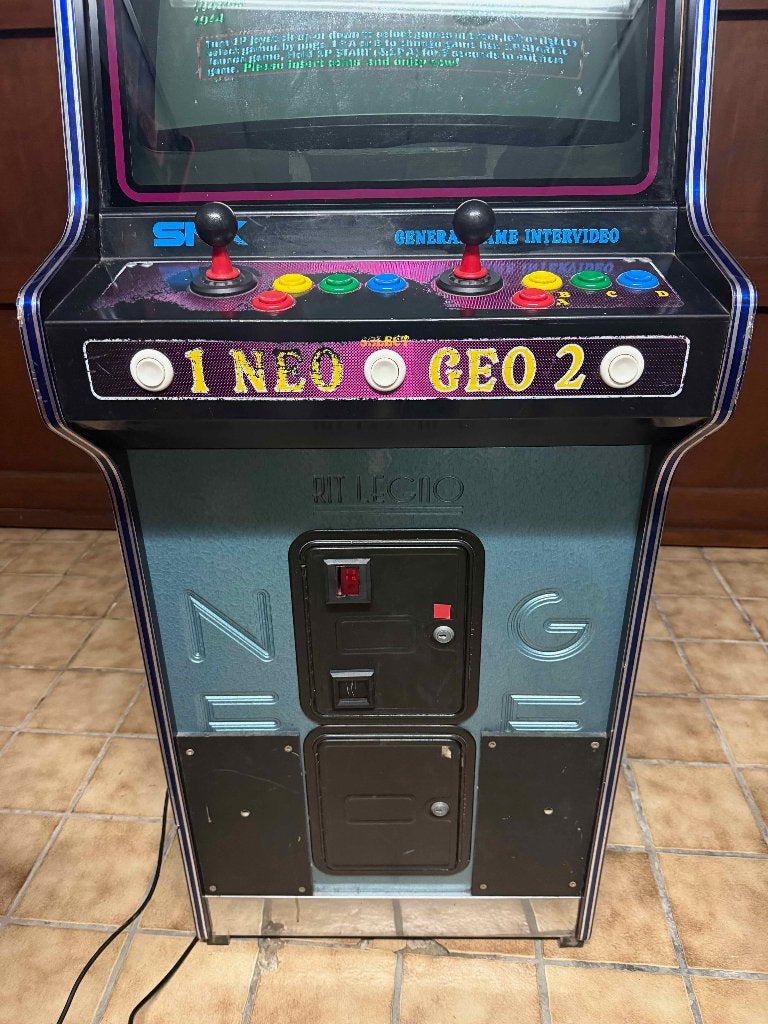 Borne Arcade Rit Legno SNK Neo-Geo, Enlèvement, Utilisé