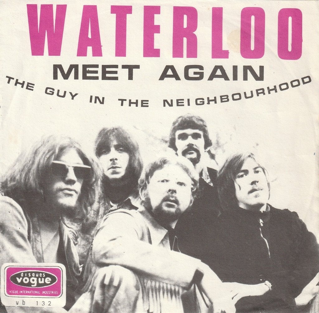 Waterloo - Meet again - Belpop, CD & DVD, Vinyles Singles, 7 inch, Comme neuf, Pressage original, Rock et Metal