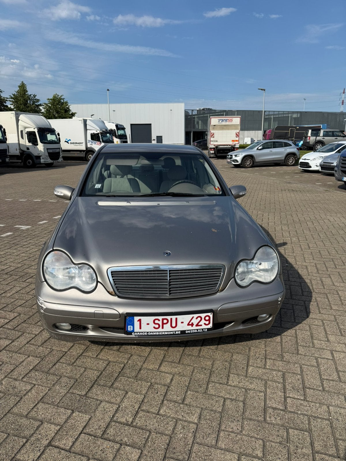 Mercedes C180 kompressor / Benzine / Manuel /, Autos, Mercedes-Benz, Achat, Entreprise, Boîte manuelle, Entretenue par le concessionnaire