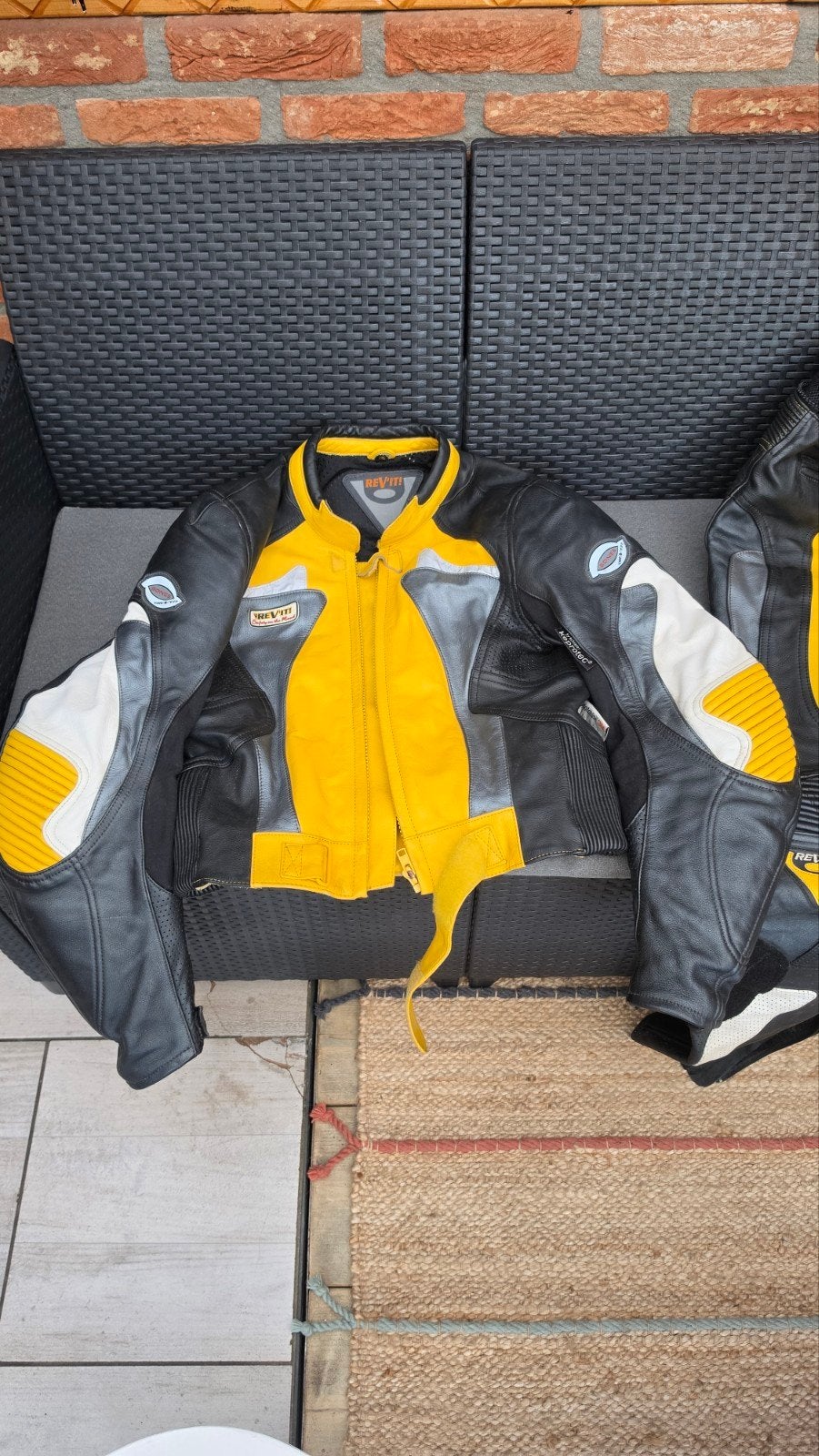 REV'IT! Motorpak Maat 50, Ophalen of Verzenden, Tweedehands, Jas | leer, REV’IT!