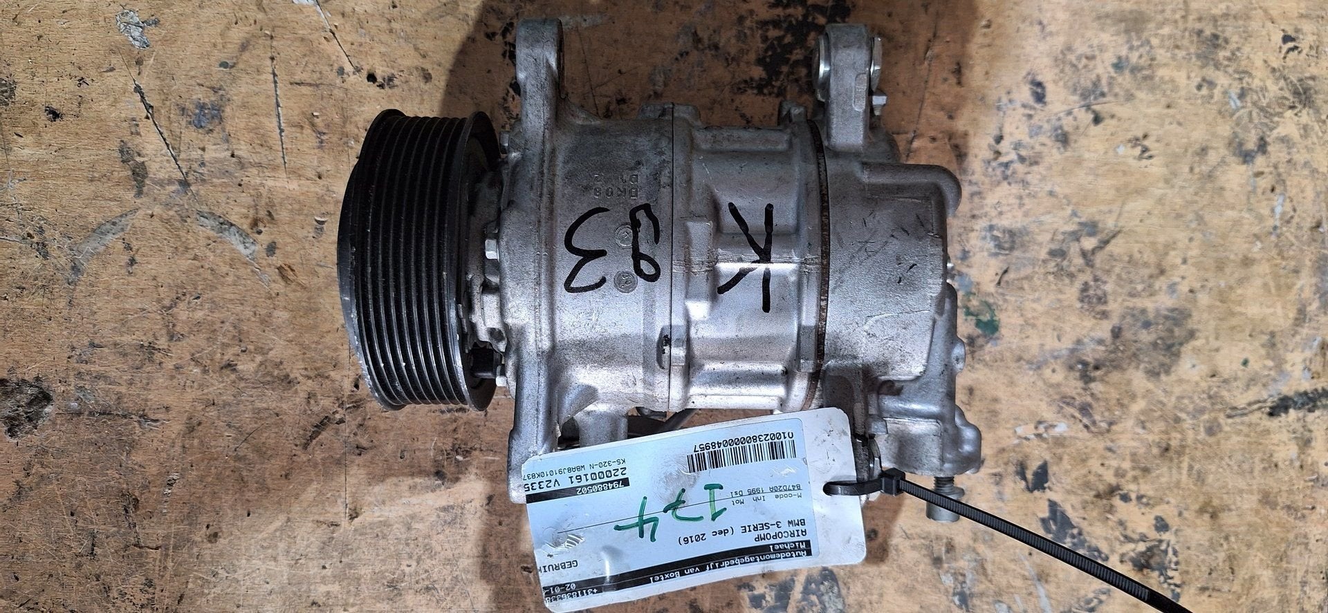 Aircopomp Sanden PXE16 Volkswagen / Audi / Seat / Skoda – 1K, Gebruikt, -, -, Ophalen of Verzenden