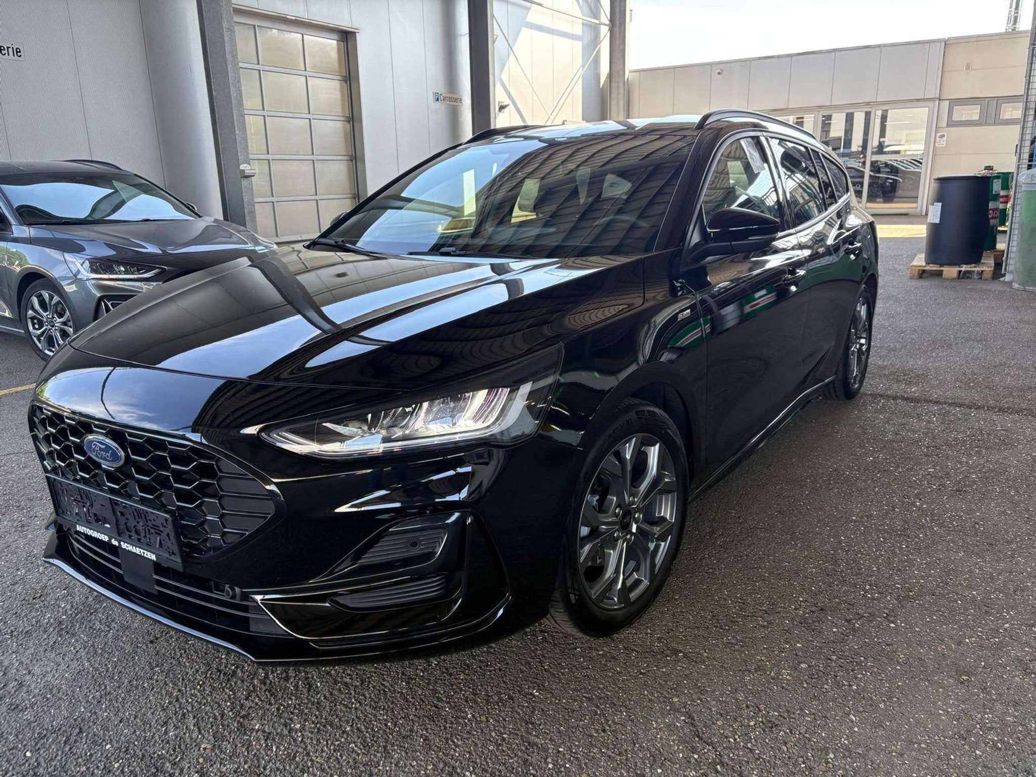 Ford Focus Focus Clipper ST-line X 155 pk automaat, Auto diversen, Automaat, Zwart, Break, Hybride Elektrisch/Benzine