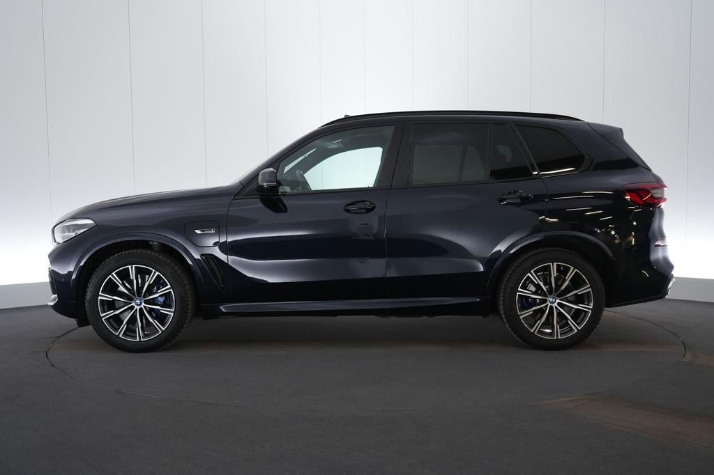 (2CLL738) BMW X5, Auto's, Automaat, Gebruikt, Blauw, Plug-in hybride