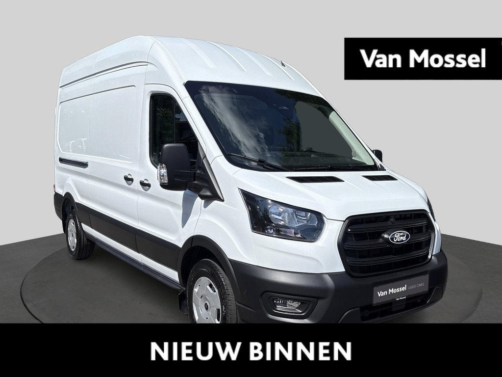 Ford Transit 350L RWD Trend|L3H3|360 Camera|Adaptive CC, Auto's, Bestelwagens en Lichte vracht, 4 deurs, Gebruikt, 4 cilinders