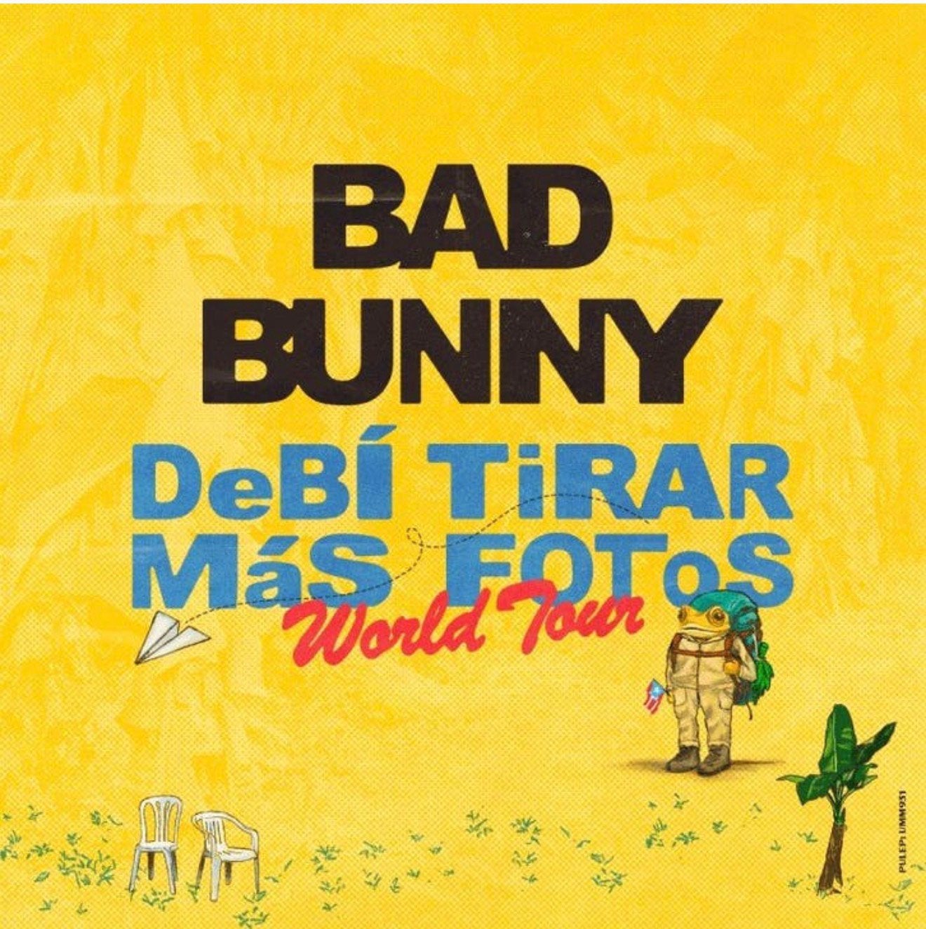 1 ticket pour Bad Bunny 22 juillet