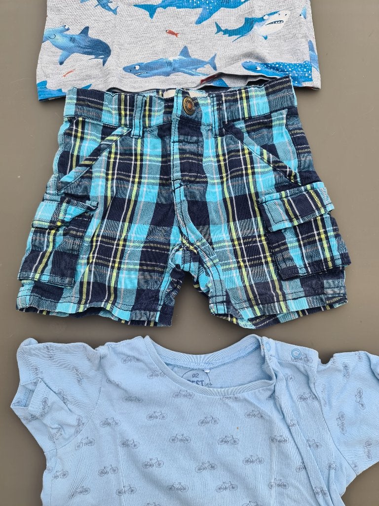korte geruite broek, Name It, 80, Ophalen, Zo goed als nieuw