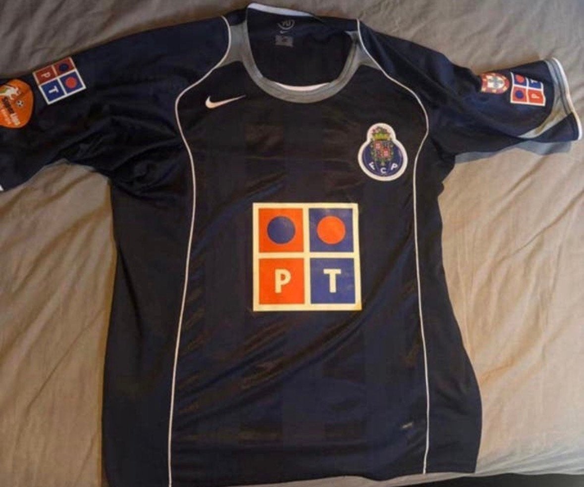 Nike Fc Porto Away Shirt 2004 Ricardo Quaresma 10, Sport en Fitness, Voetbal, Maat L, Ophalen, Zo goed als nieuw, Shirt