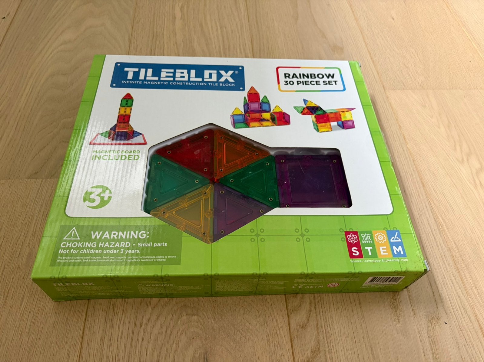 Nieuw magnetische bouwstenen tileblox rainbow, Kinderen en Baby's, Ophalen of Verzenden, Nieuw, Overige merken