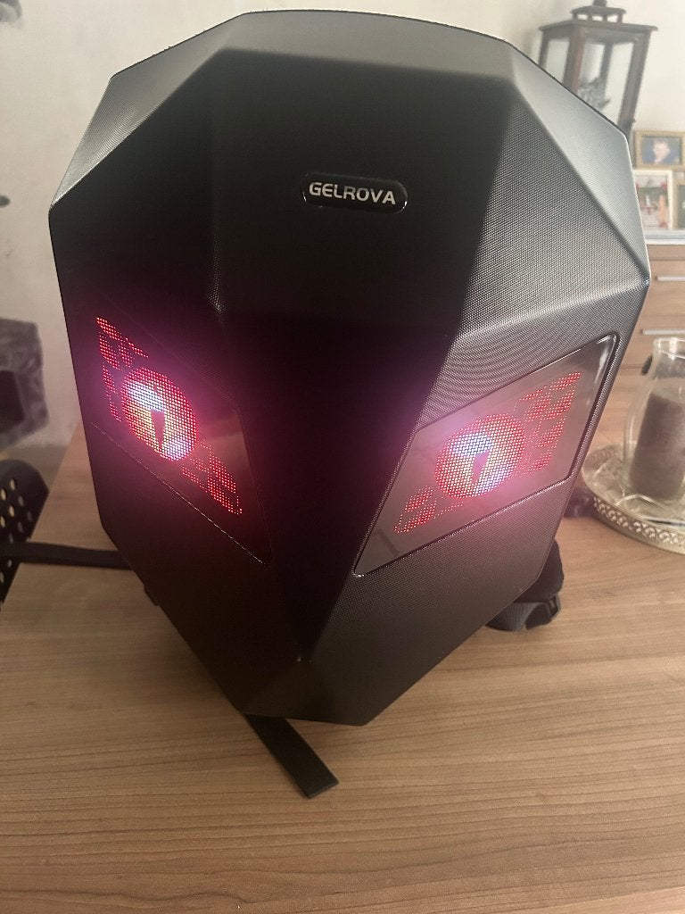 Te koop led rugzak, Motoren, Ophalen of Verzenden, S