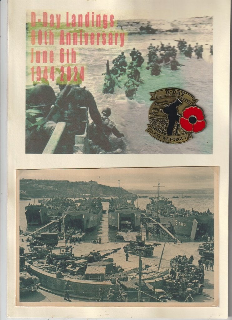 D-Day poppy, Verzenden, Marine, Embleem of Badge