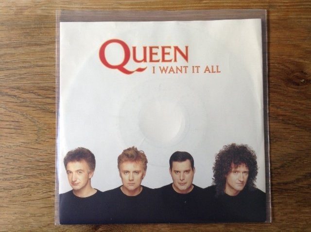 single queen, 7 inch, Ophalen of Verzenden, Beschermende buitenhoes, Rock en Metal