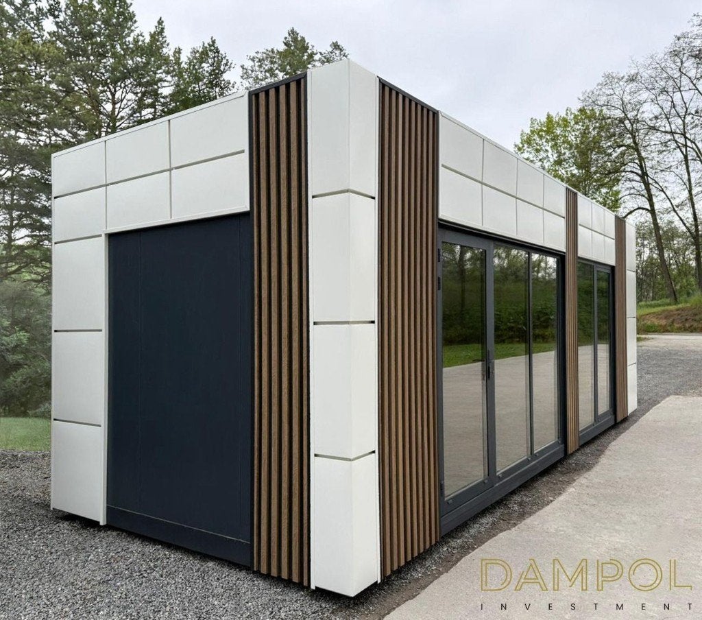 Pavillon idéal pour le bureau  8x3 m