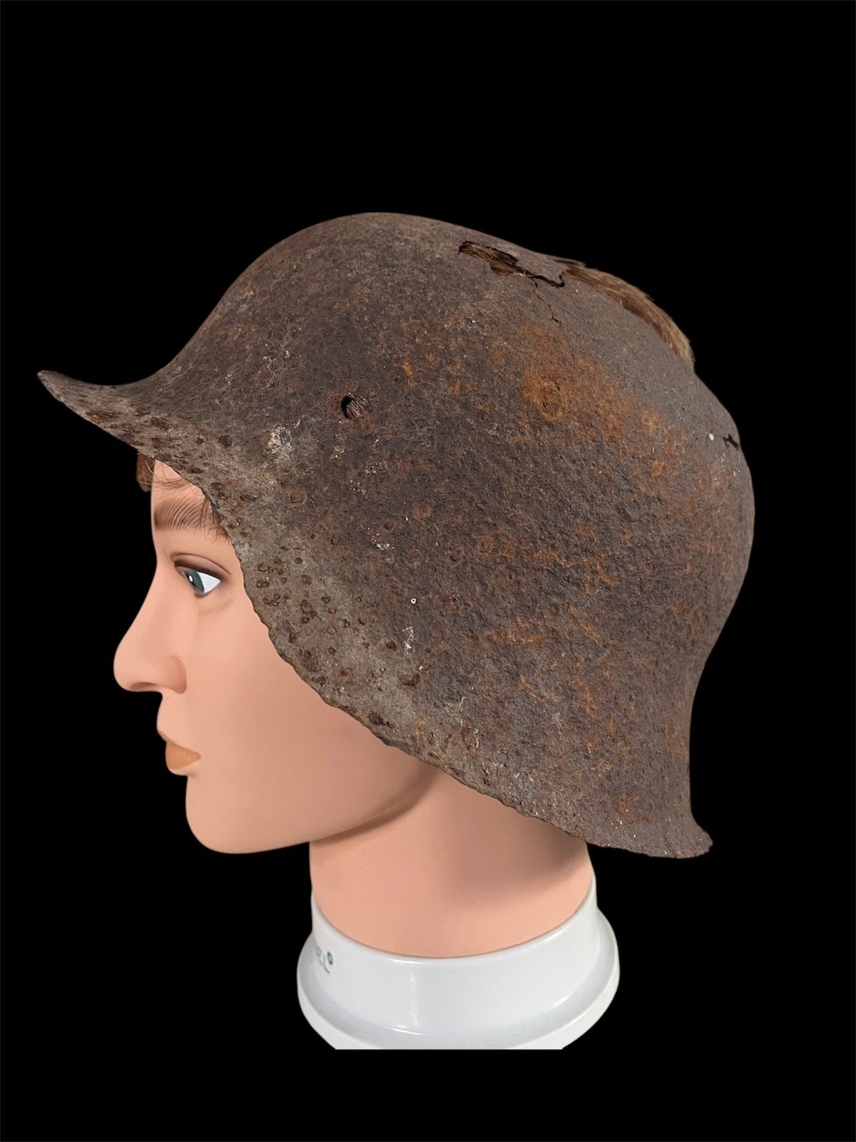 Ww2 duitse helm, Verzamelen, Militaria | Tweede Wereldoorlog, Ophalen of Verzenden, Landmacht, Helm of Baret