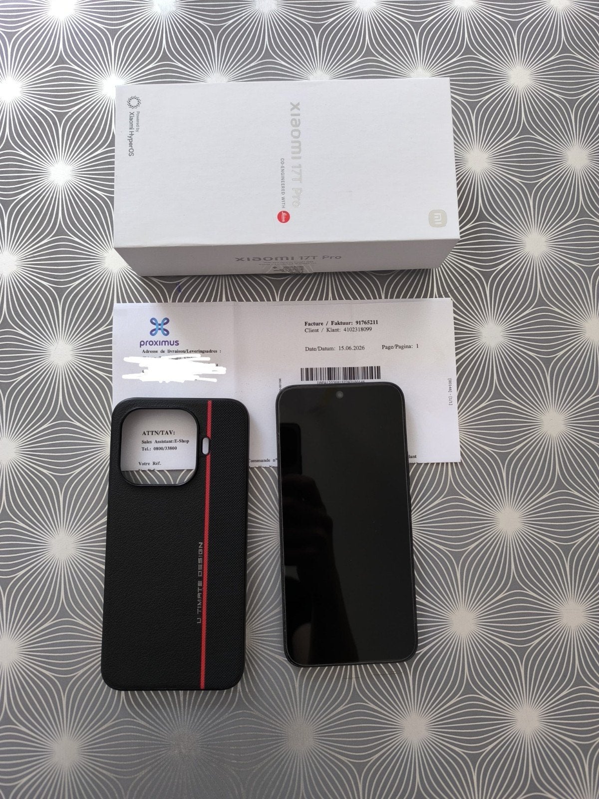 Xiaomi 17 T pro 512 GB 16 go ram