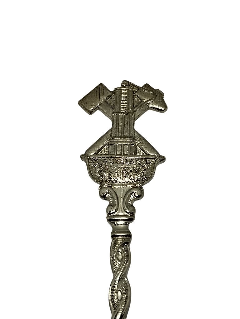 Cuillère Auvelais Cité du Porion vintage, Antiquités & Art, Enlèvement