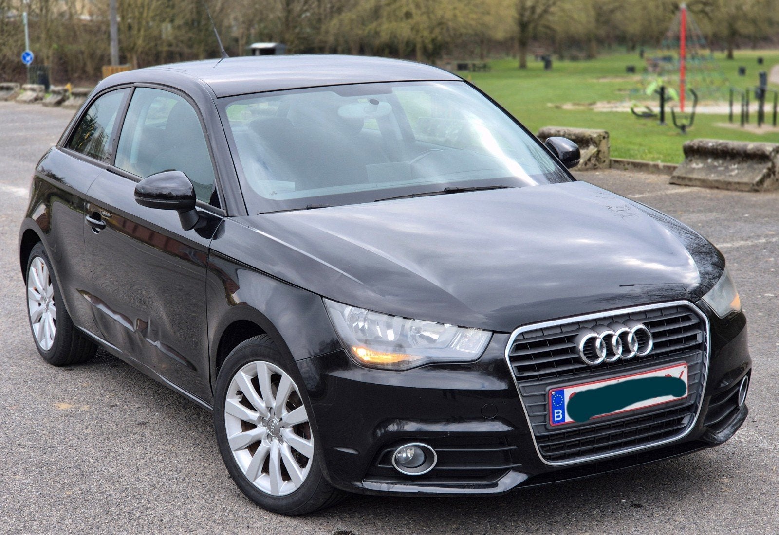Audi A1 16tdi 2010.130mkm 1prop gps clima ctok 5999€, Euro 5, A1, Boîte manuelle, Noir