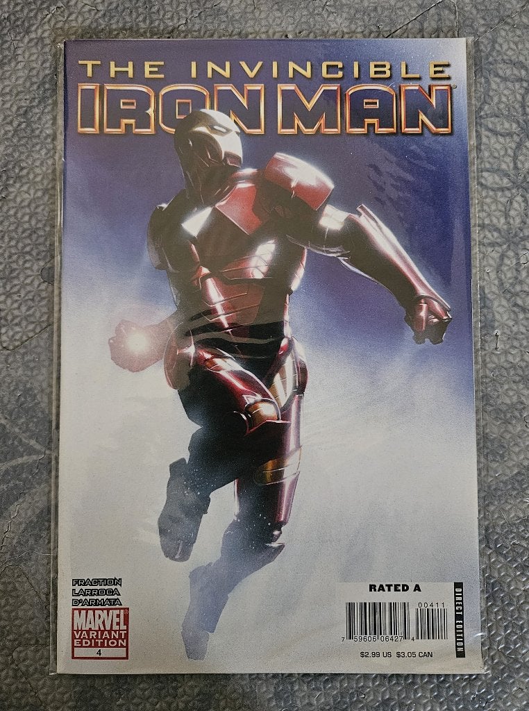 the Invincible Iron Man (vol.2) #4C Dell'Otto variant (2008), Boeken, Strips | Comics, Eén comic, Amerika, Ophalen of Verzenden