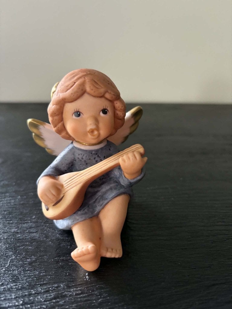 Ange Goebel avec banjo, Enlèvement ou Envoi, Comme neuf